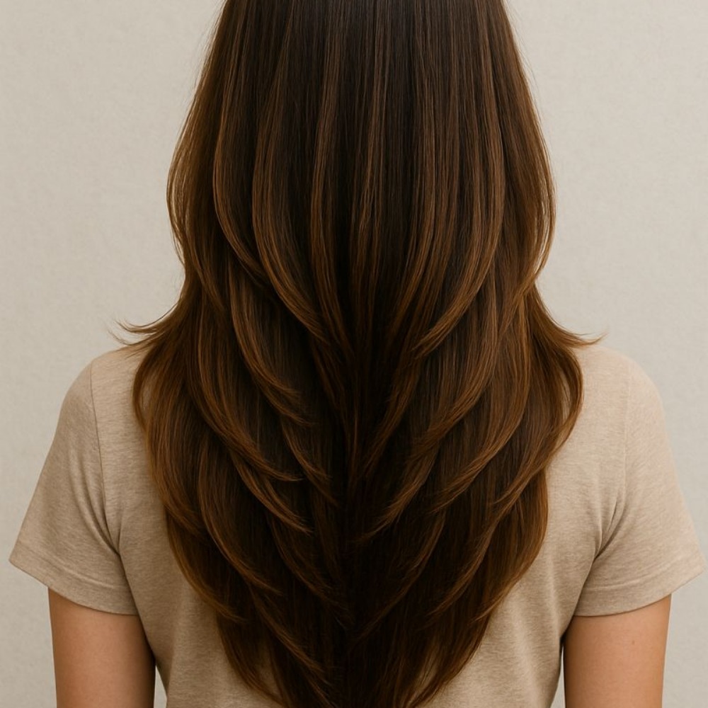 V-Cut Hair Style